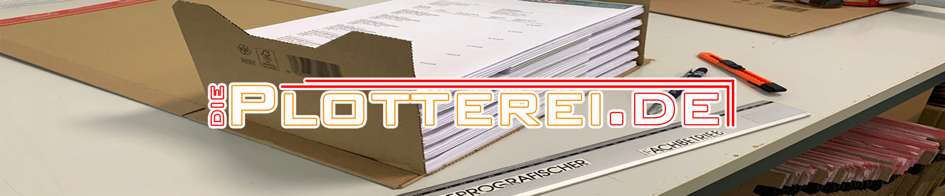 Kostenfreier DHL Standard-Versand für gefaltete Pläne ab 50 EUR netto