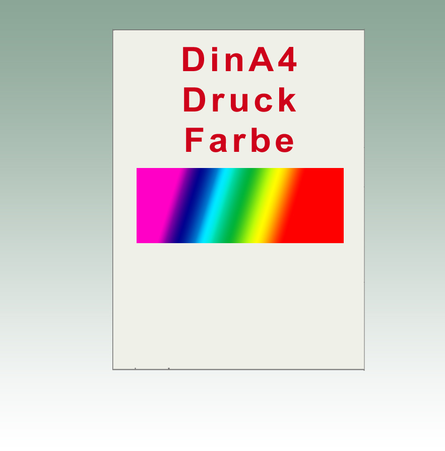 Farbdruck DinA4